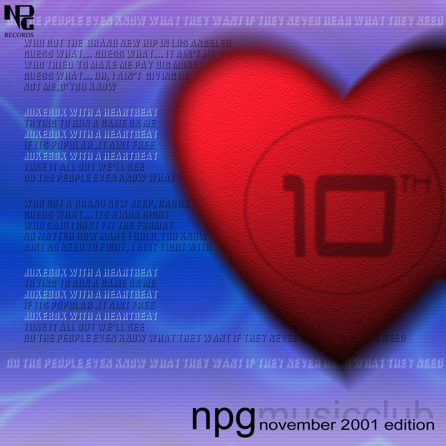 特別セール価格！新しくなりました！プリンス/NPG Music Club 2001 - 2002 (Total 14CDR+1CDRom+1DVDR)