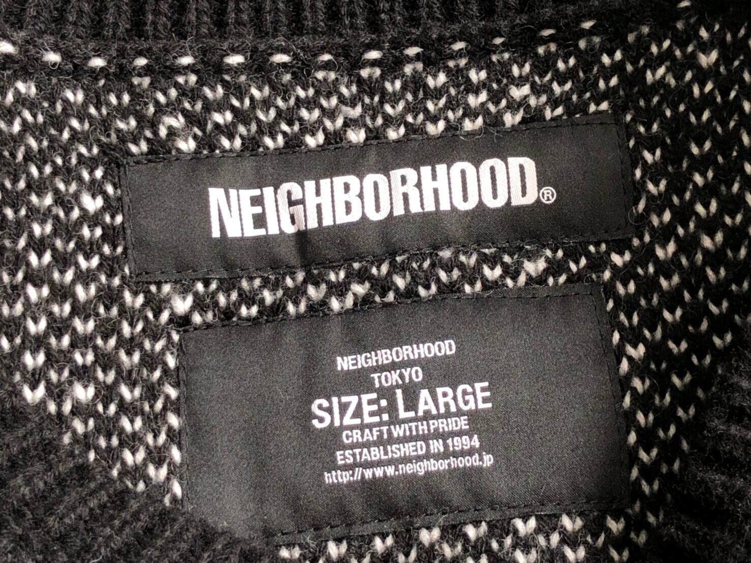 Neighborhood Jacquard / AW-Knit . LS Blue