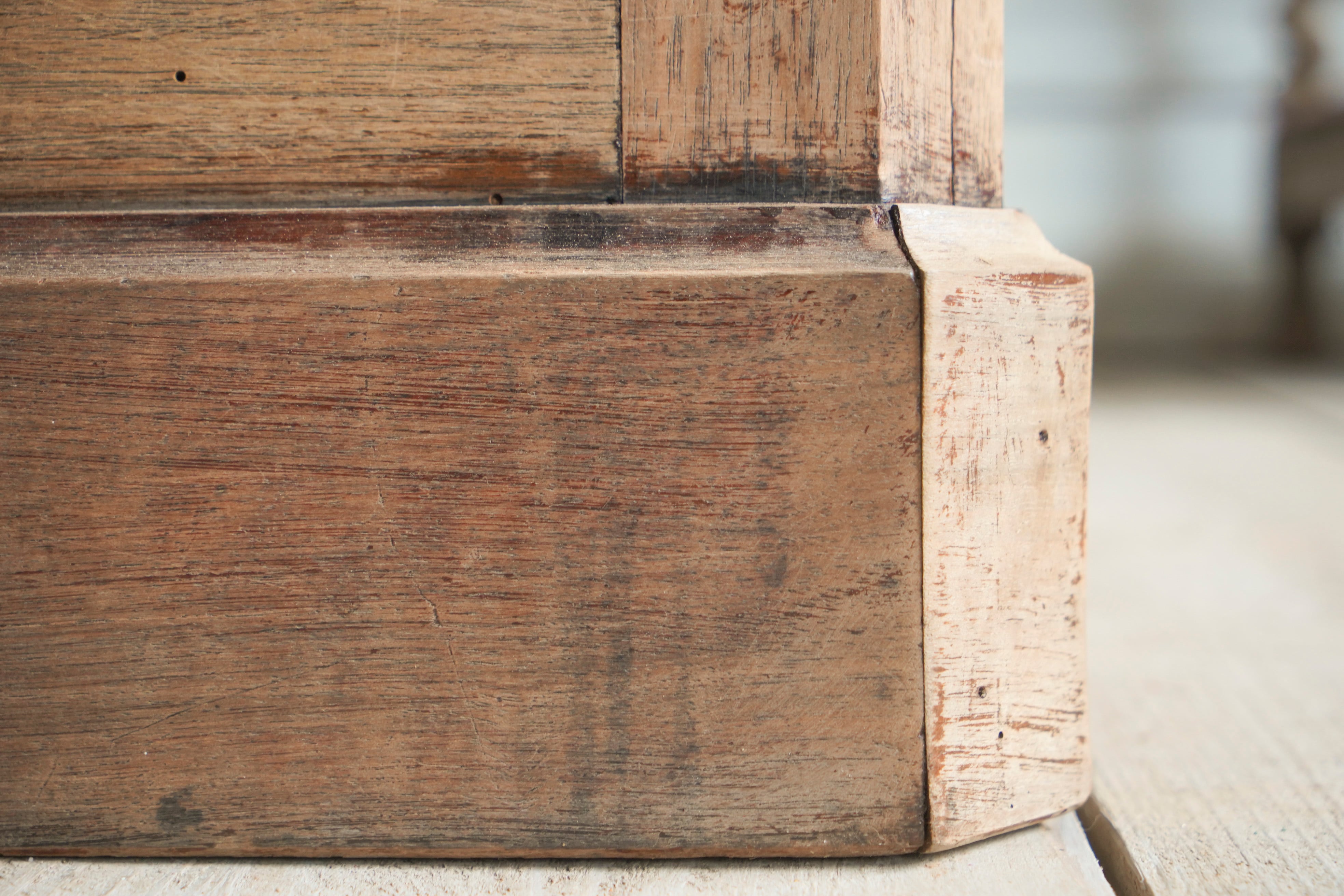 アンティーク　カウンターテーブル　サイドボード　レジカウンター　作業台　剥離 アンティーク カウンターテーブル サイドボード レジカウンター