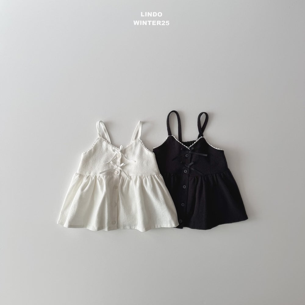 【予約商品】 flounced strap blouse