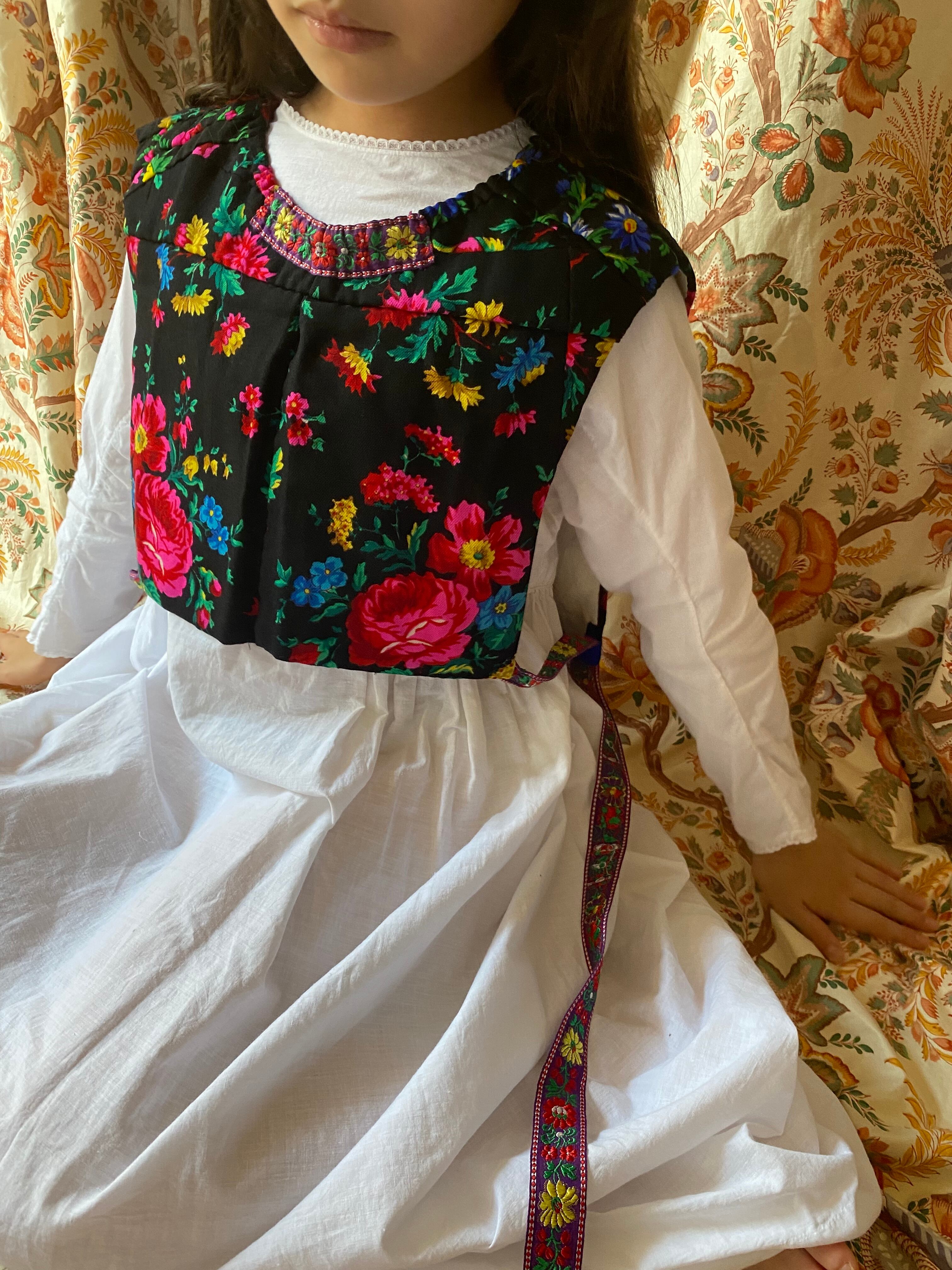 BRAHMS オランダヴィンテージ folk waistcoat Atype | Miss Laura vintage