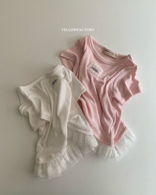 【取寄】yellow factory｜roroa tee｜ロロアT｜XS-XL｜kids｜26 summer