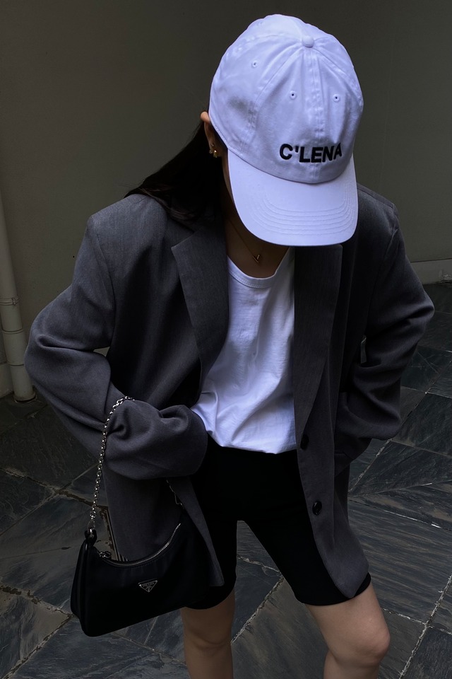 C'LENA LOGO CAP/white （23-10-016）