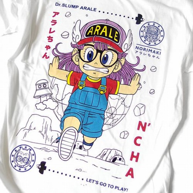 半袖 Tシャツ カットソー トップス メンズファッション アニメ ドクタースランプ アラレちゃん キーンと走る 可愛い プリント 街中でも目立つ 正規ライセンス 並行輸入商品 おぼっちゃまくん 首元スッキリ 1004 Eplus944 Tre Fiore