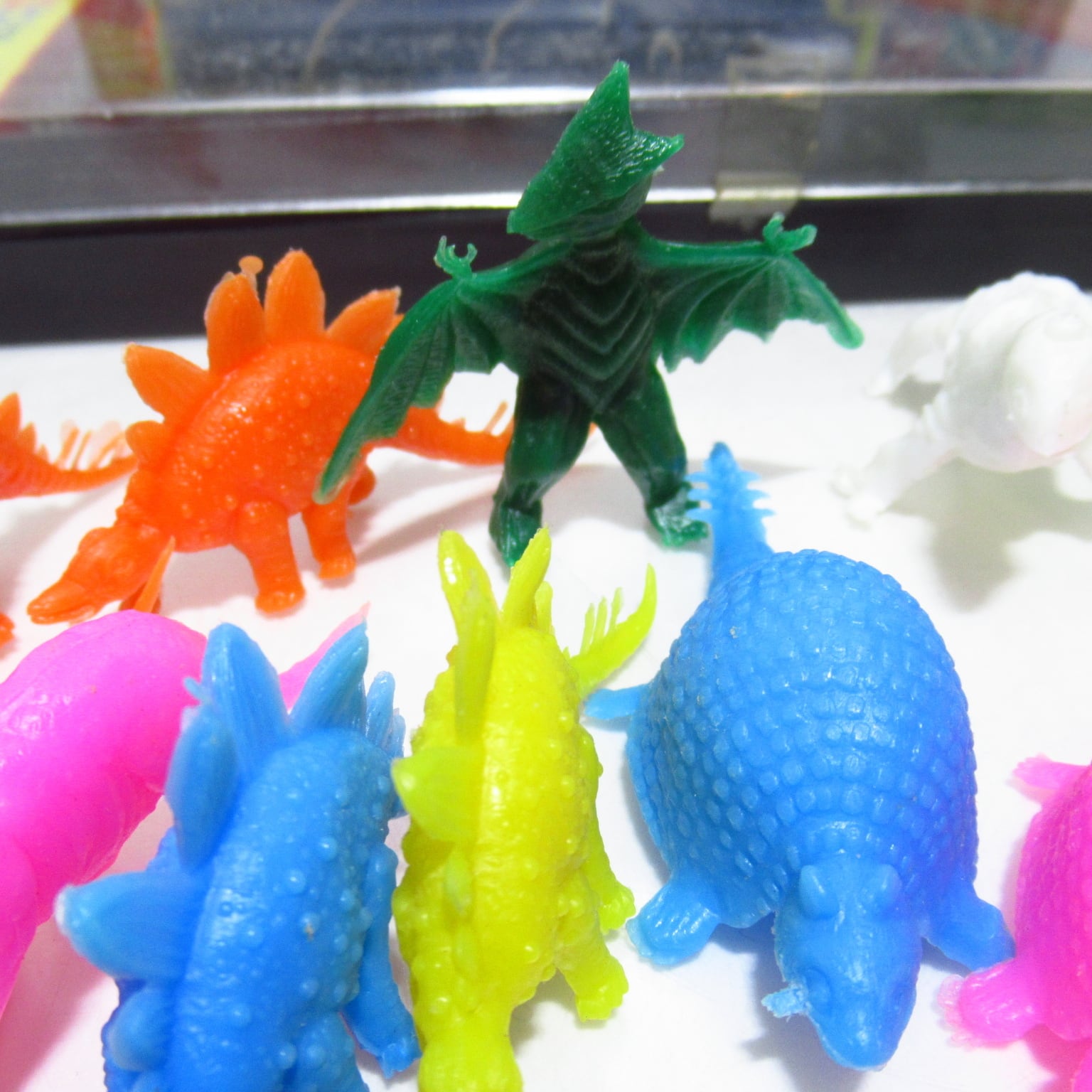 シマデン 新怪獣射的セット エアガンセット 恐竜 ポリ人形 [$6