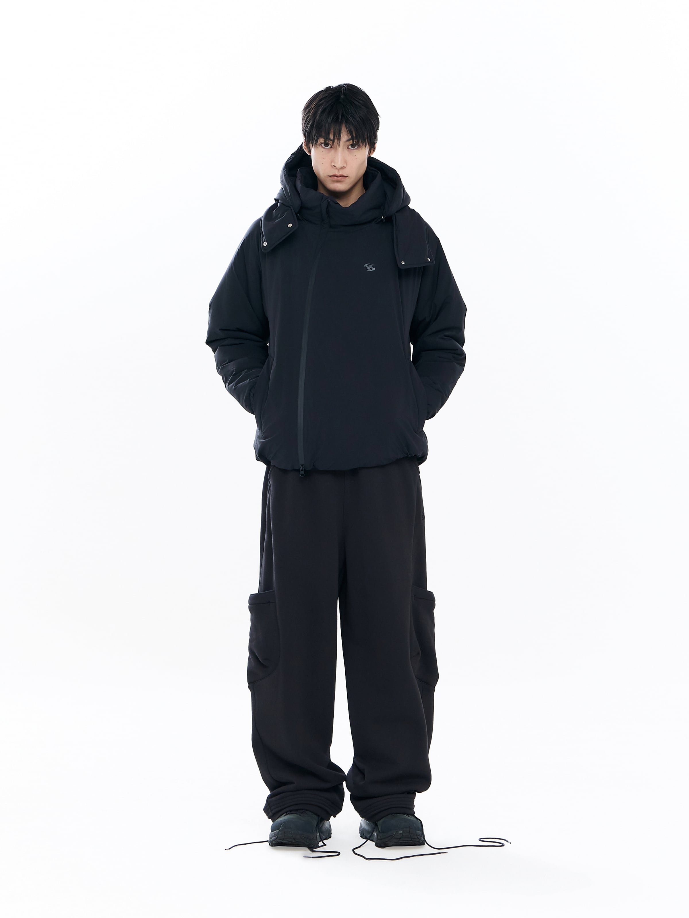 nagonstans ナゴンスタンス / ワイドパンツ / square wide pants