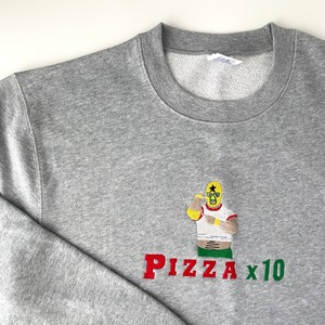 ◆M様オーダー品◆スウェット【PIZZA×10】T-400