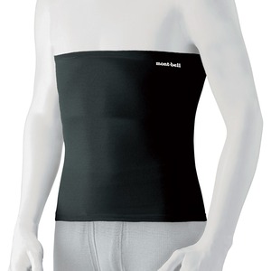 モンベル mont-bell スーパーメリノウールEXP.ウエストウォーマー(1107568)ブラック【レターパックプラス可】