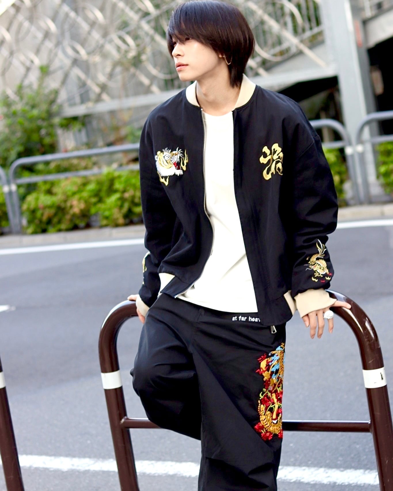 Balloon silhouette jacket【TAIPEI】 | チュウカタベタイ Balloon silhouette jacket【TAIPEI】 | チュウカタベタイ