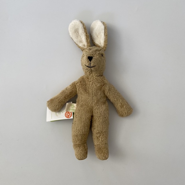 Floppy Animal Rabbit BEIGE  ( Small ) / Senger Naturwelt  [オーガニック  ぬいぐるみ 出産祝い おしゃれ ギフト ファーストトイ ゼンガー]