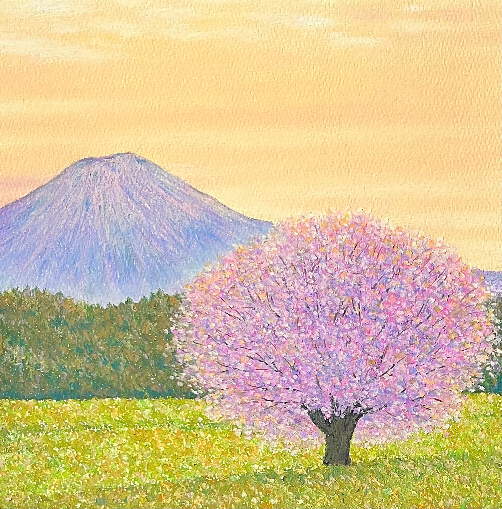 黄色の木 | KEITA PASTEL