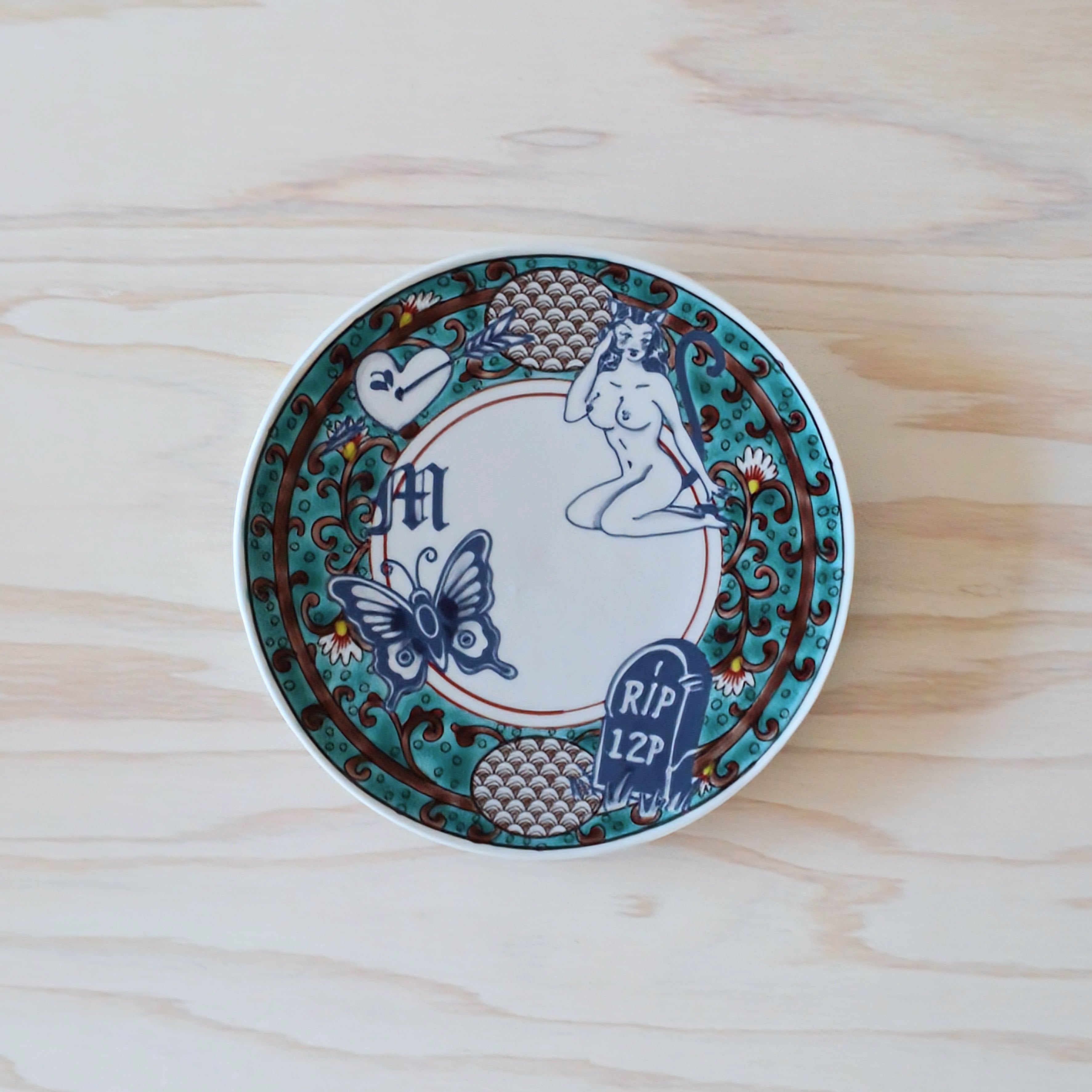 【RESTOCK】MIZUKI KUTANI / TATTOO Plate 5寸 #8
