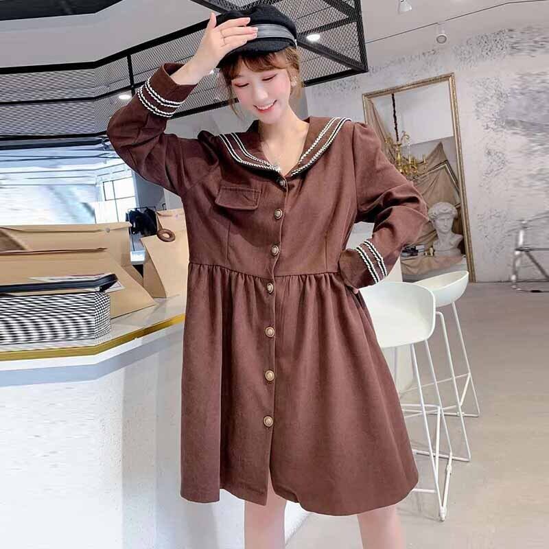 秋の服2020新しいスタイルのeignスタイルは薄い気質です初秋のドレスポロ小さな香り大きなサイズの女性の脂肪mm ミックスインファッション19718867284