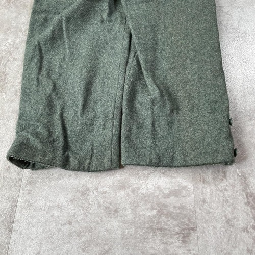 30-40s スイス軍 針式シンチ ウール グリーン パンツ W32 詳細写真16