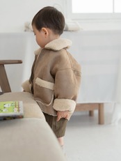 【original】fake mouton coat