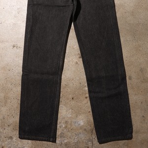 美品 32×32 Levi’s 501 先染め USA ブラックデニムパンツ リーバイス