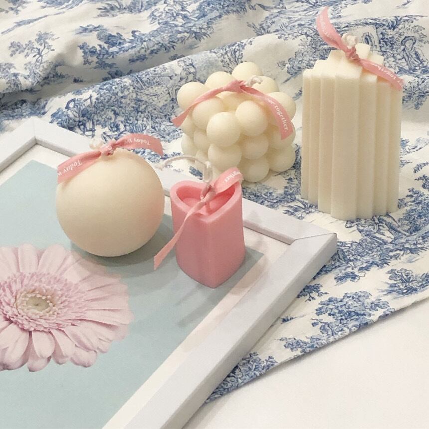 object candle set / オブジェ キャンドル セット 韓国 雑貨 | tokki