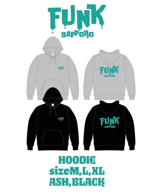 【-11/5まで受注販売】FUNK logo Hoodie