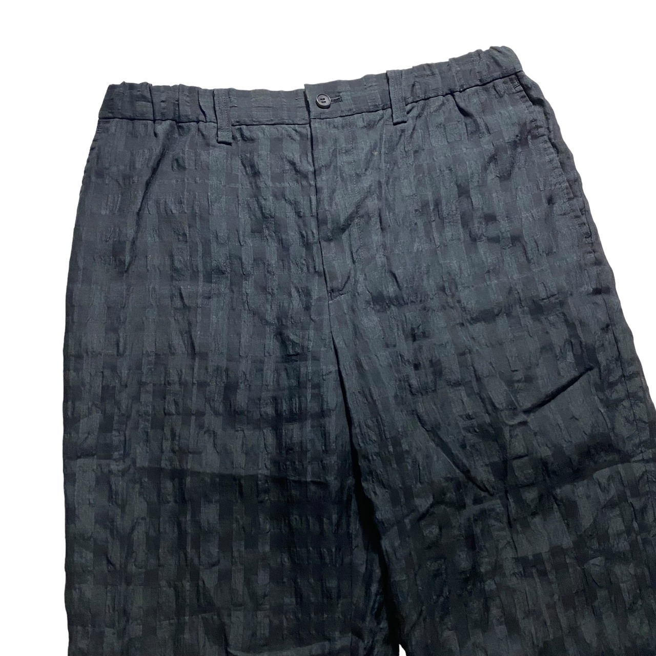 ISSEY MIYAKE MEN puckering pants