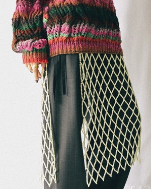 "dries van noten" 2016s pearl wrap skirt