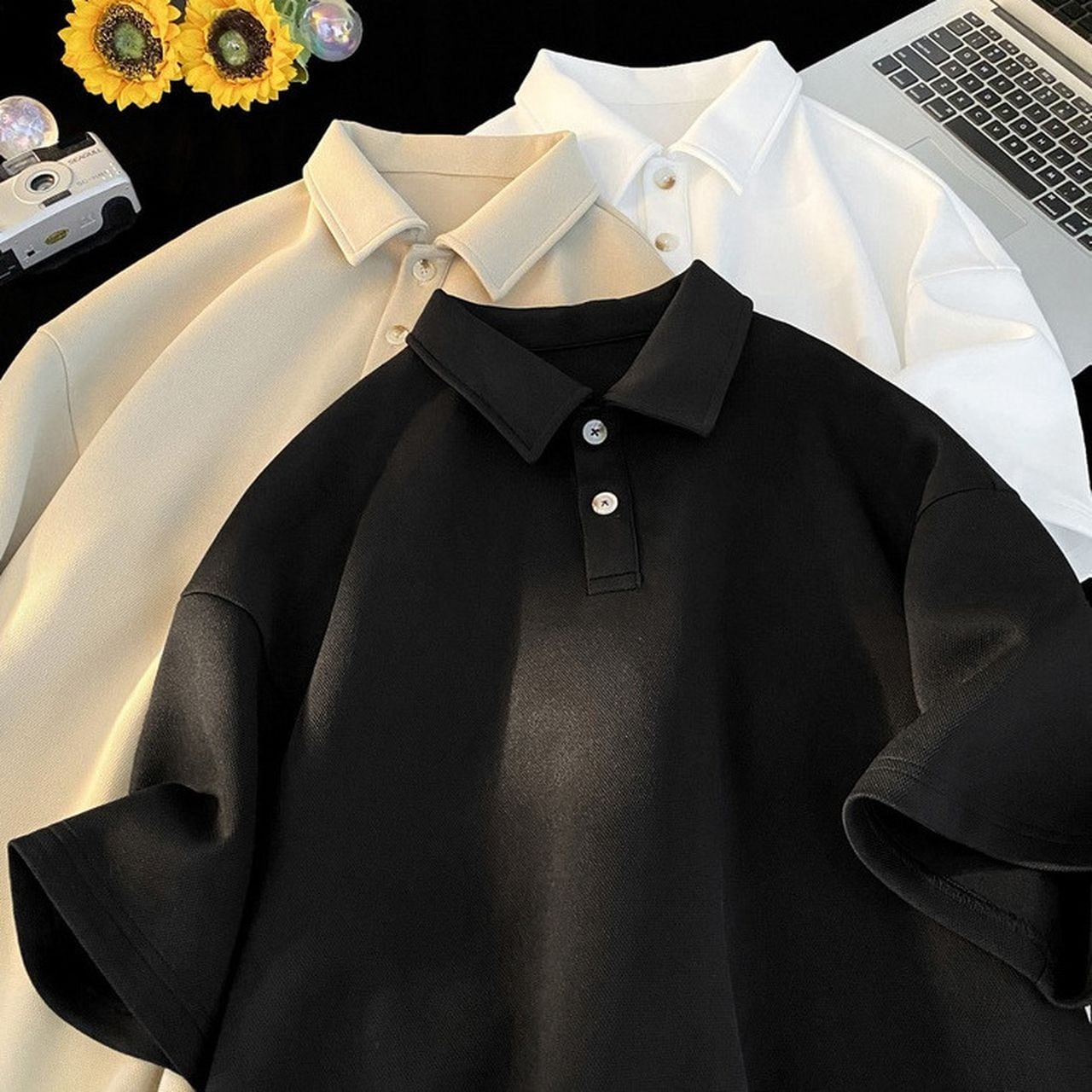 Short-sleeved polo shirt(MT1607)