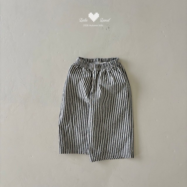 《予約》送料無料【lalaland】Coco Stripe Pants