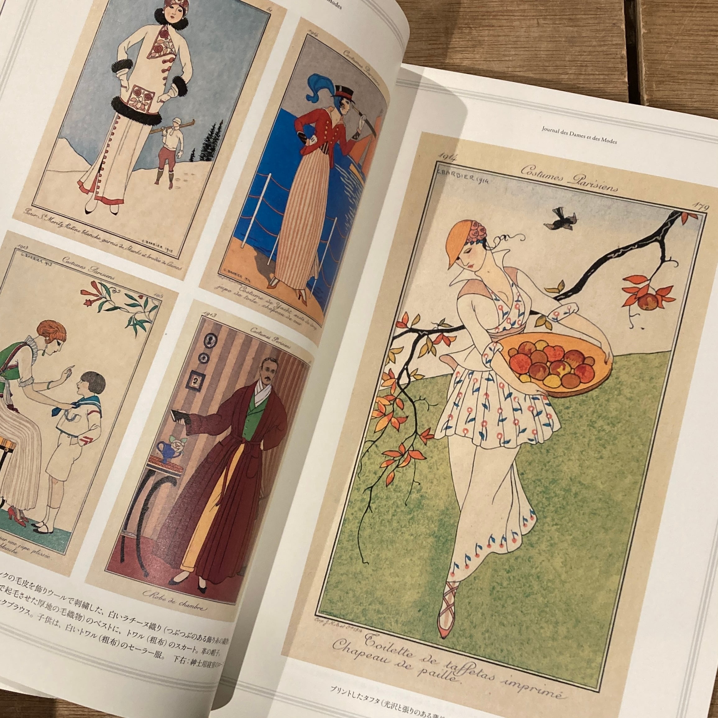ジョルジュ・バルビエ 優美と幻想のイラストレーター 日本語カバ― 解説