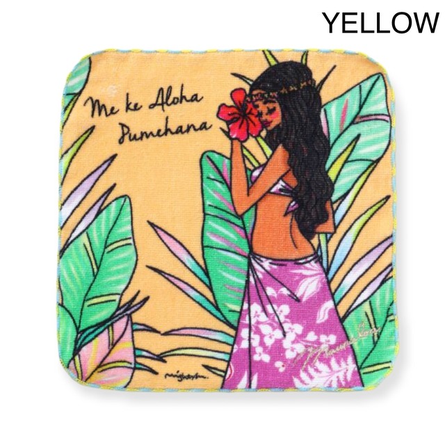 Maunaloa ハンカチ ハンドタオル マイティ スー フラダンス フラ フラダンサー ハワイアン Luana Hawaiian Maunaloa ハンカチ ハンドタオル マイティ スー フラダンス フラ フラダンサー ハワイアン Luana Hawaiian