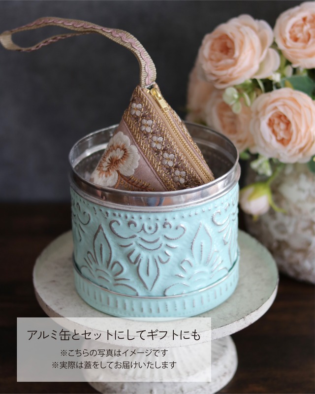 TETORA ポーチ アルミ缶プレゼント（Ivory）