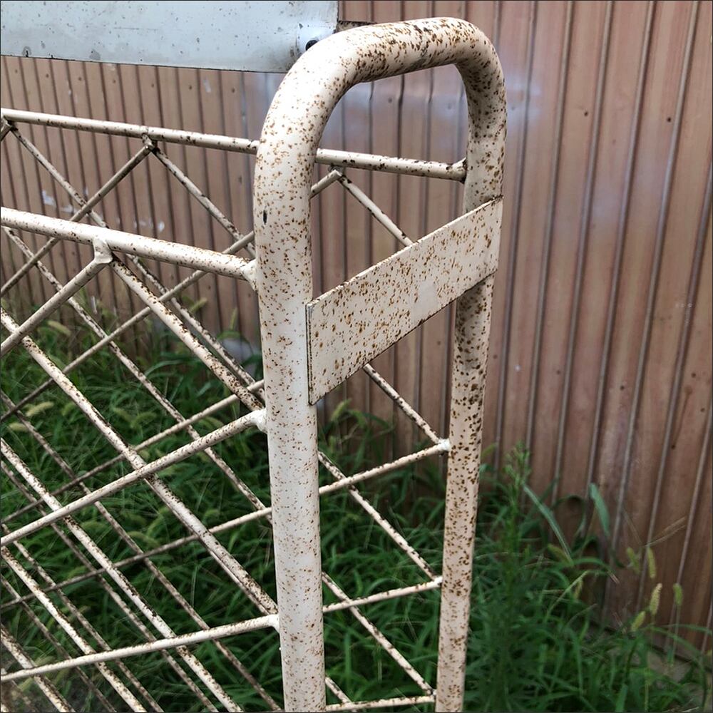 レトロ ビンテージ アイアン ワインラック シャビーシック