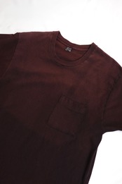 Fruit of the loom dyed & sun-fade pocket t shirt