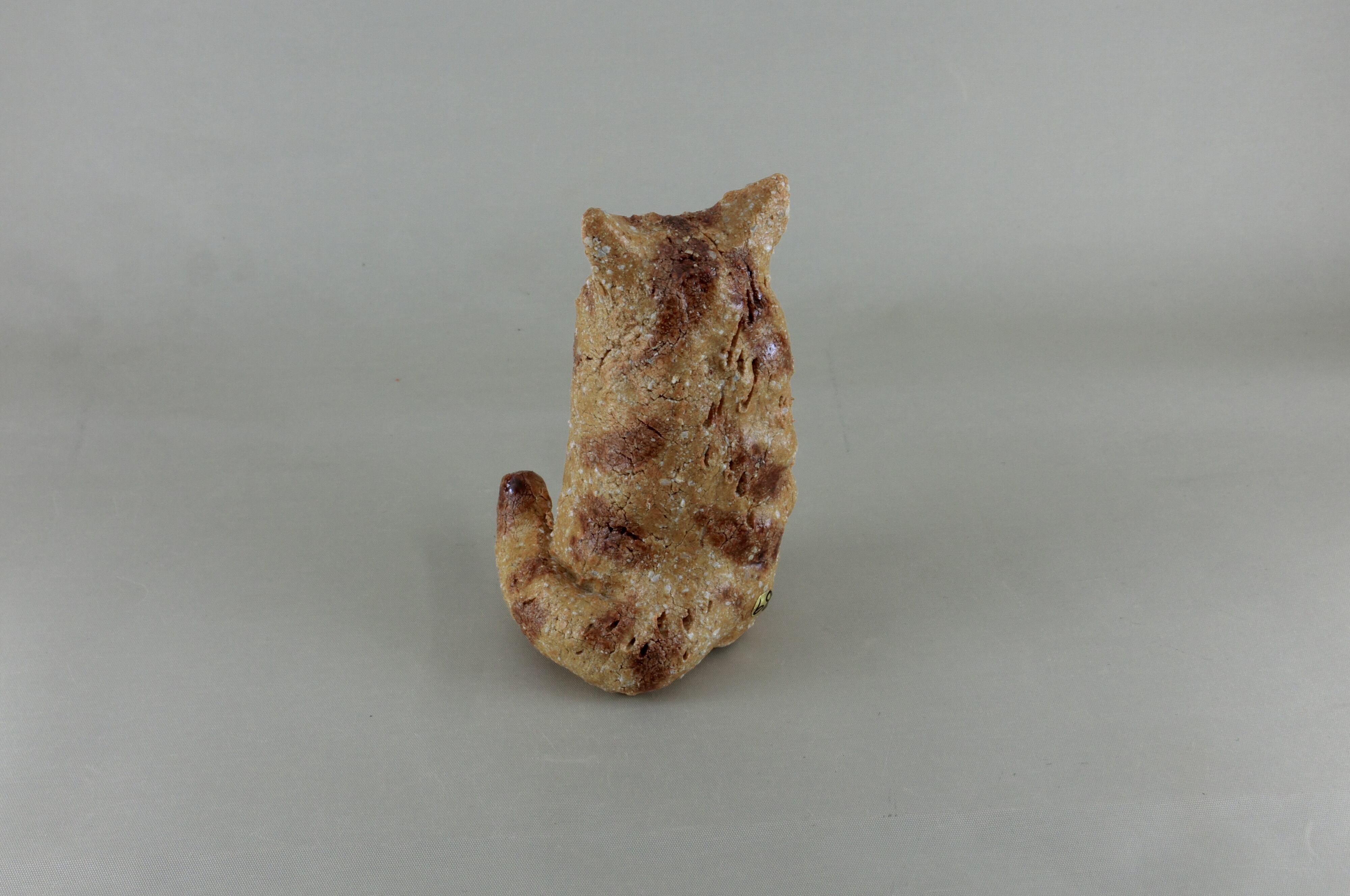 幸生窯　前川幸市作（猫）座り