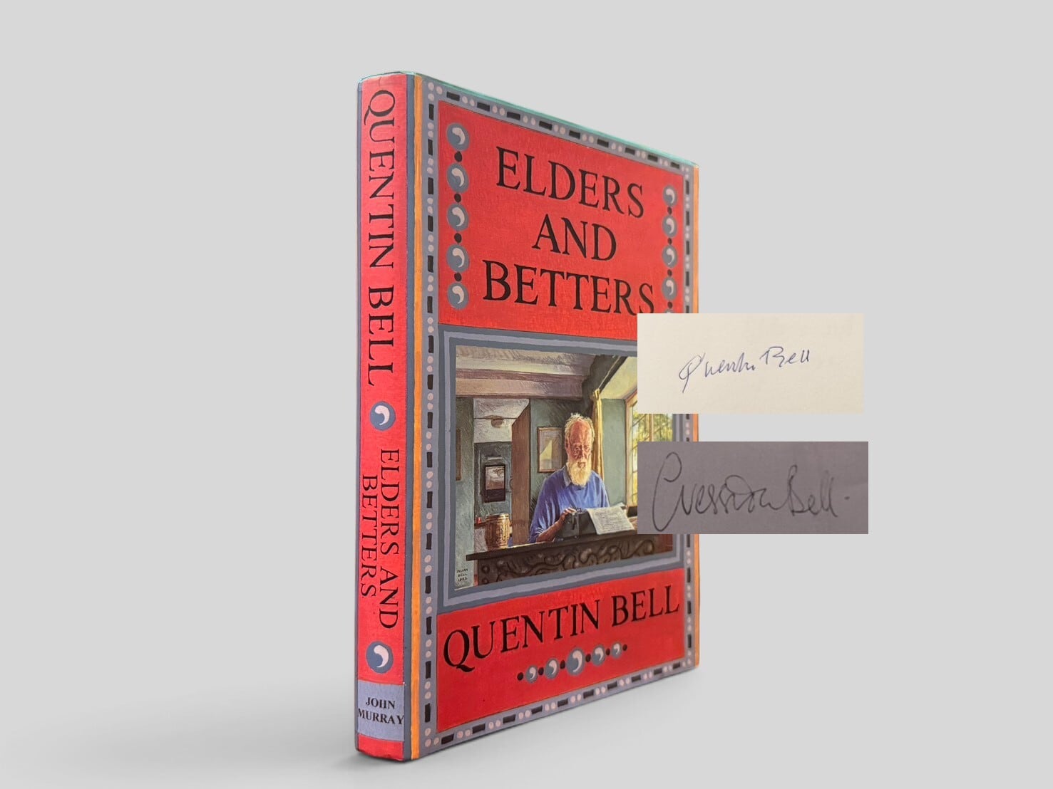 【SL1351】【SPECIAL LIMITED EDITION】【FIRST EDITION】【SIGNED】Elders and Betters(1995) /Quentin Bell