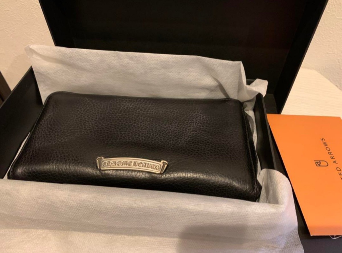 CHROME HEARTS クロムハーツ 長財布 REC F ZIP2 SCRL LABEL | chromehearts