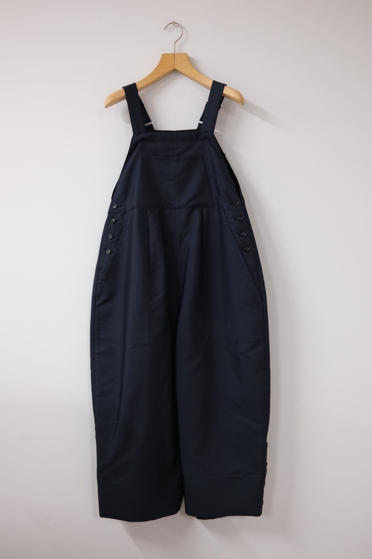 TENNE HANDCRAFTED MODERN “ EGG OVERALLS “ NAVY | Lapel online store