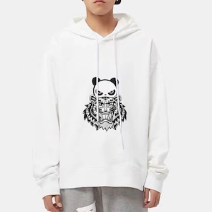 SALE 送料無料【HIPANDA ハイパンダ】メンズ  フーディー スウェットシャツ / MEN'S  TIGER HOODIE SWEAT SHIRTS / WHITE・BLACK・BLUE GRAY