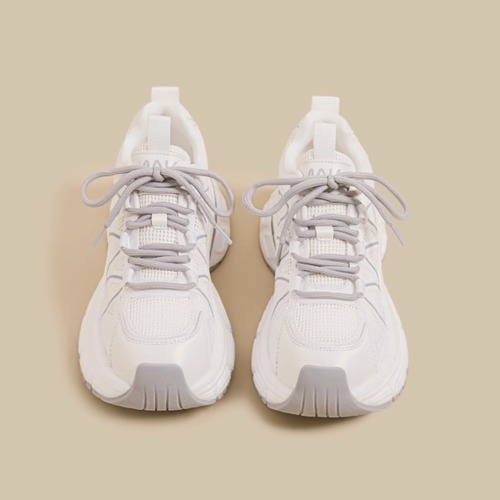 Color Block Mesh Sneakers 5 Colors_GRAY  I25131