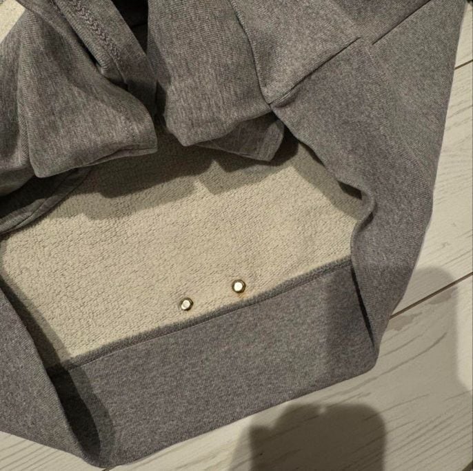 CHROME HEARTS クロムハーツ クロスパッチ ジップアップパーカー