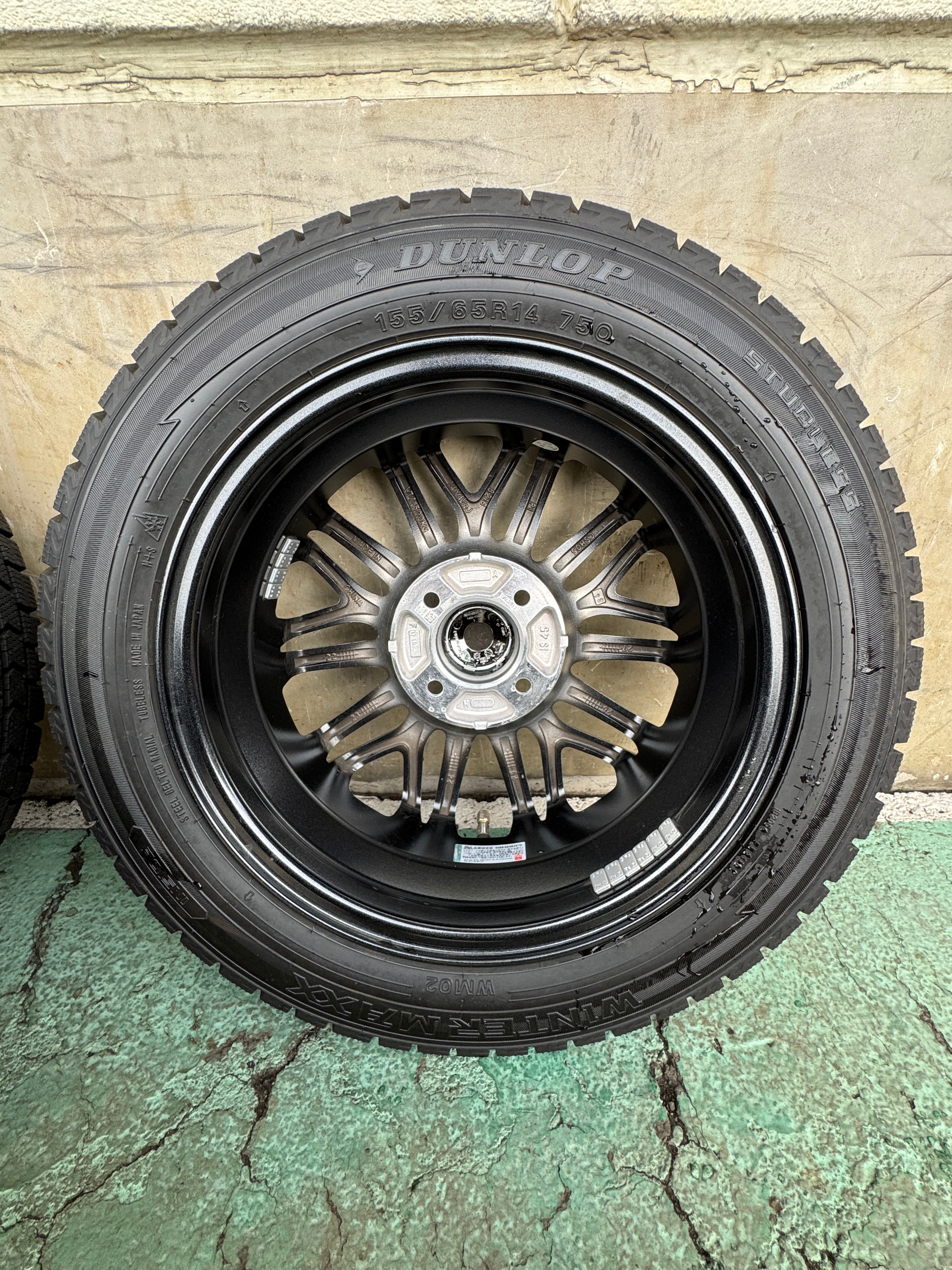 155/65R14 DUNLOP WINTER MAXX ダンロップ ウインターマックス 4本