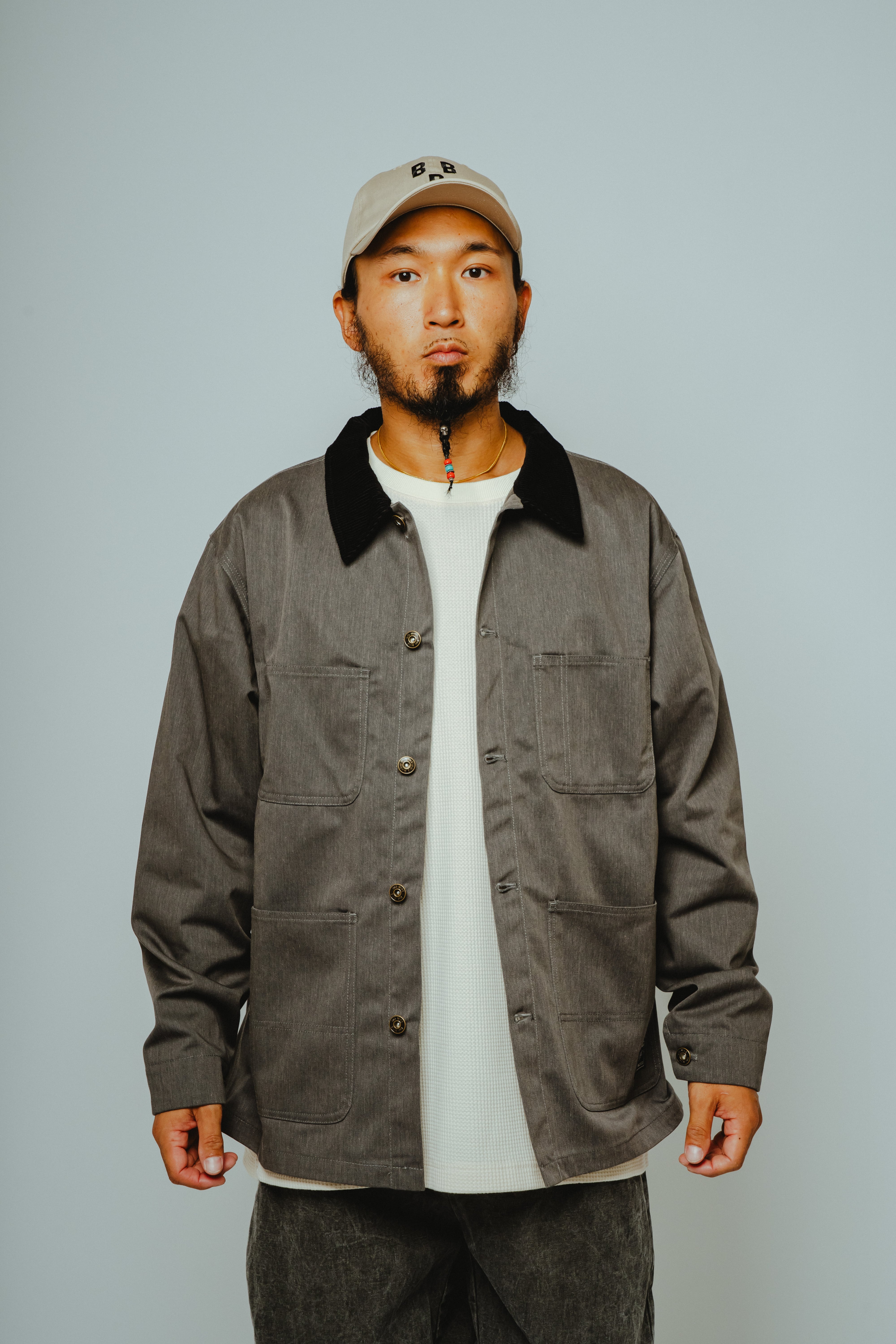 激安！早い物勝ち価格！ヒューマンメイド ヒッコリー カバーオール ジャケット T/C Twill New Coverall - 102616000 | 【BIG MIKE / ビッグマイク