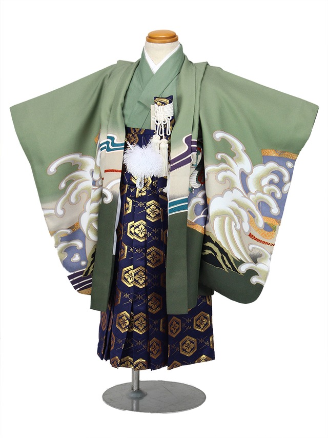 3歳男の子【かんたん着付け】HT0020