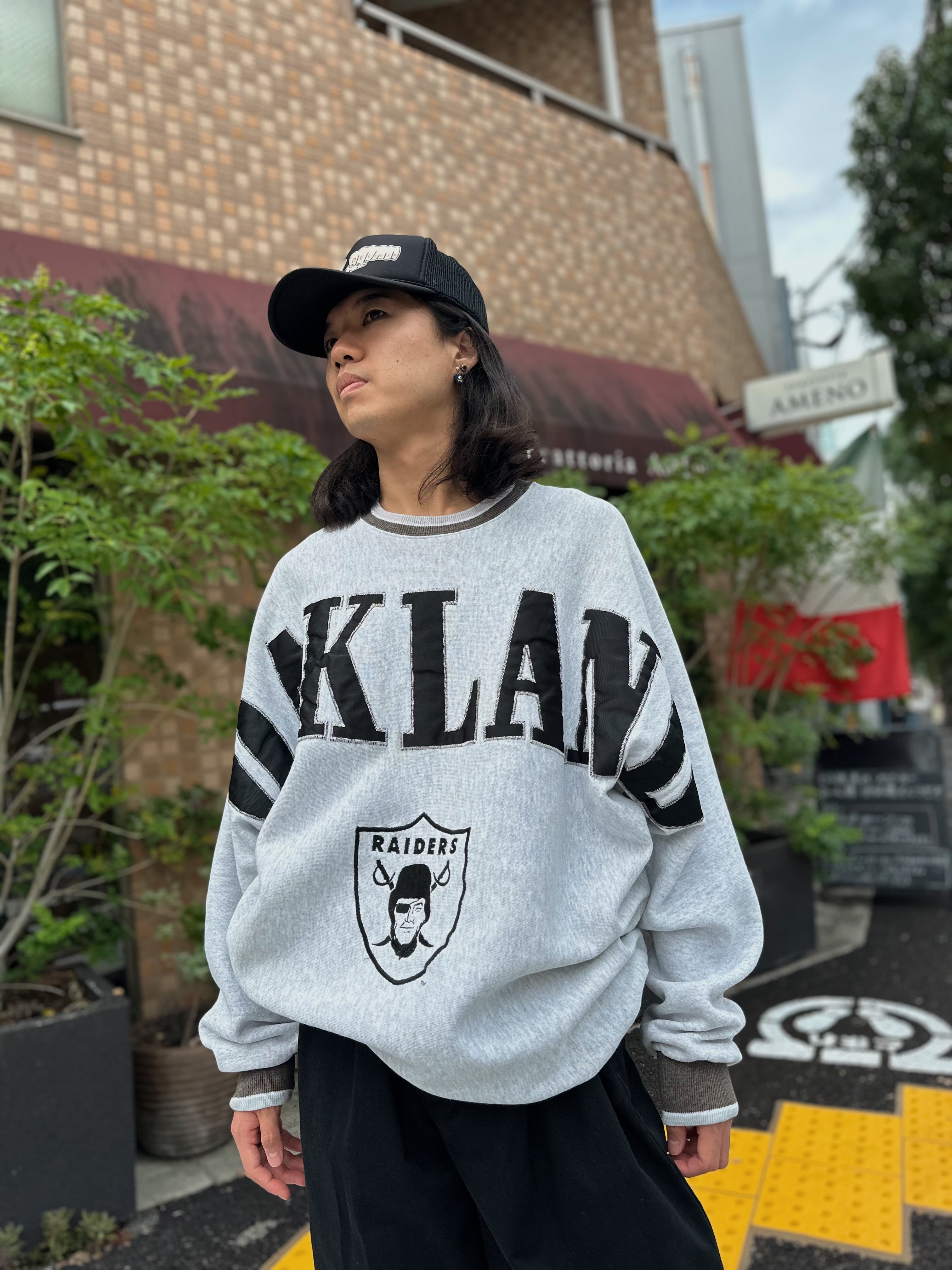 (CS1850)Oakland Raiders sweat made in USA