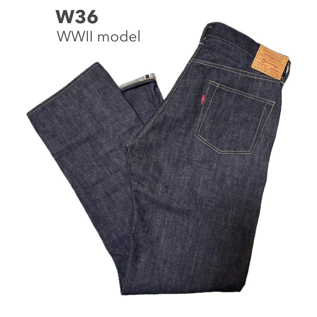 ハンドメイド 大戦モデル 44L 1st デニム Tバック R506XX WWⅡ | ROOM402