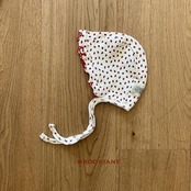 韓国子供服 / 26Autumn / 〖取寄〗Brodyjane / ジャガードベリー2ボネット / ベビー服 / 赤ちゃん服 / 帽子 *FREE*
