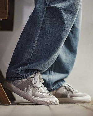 Retro Tie-Dye Canvas Sneakers  K0208