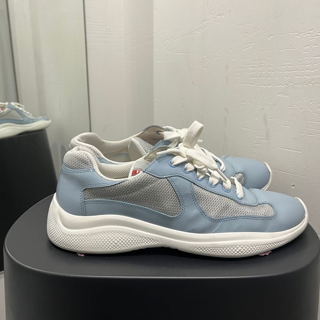 PRADA SPORTSプラダスポーツ ライト・ブルーS PRADA SPORT プラダスポーツ 23aw America's Cup Sneaker