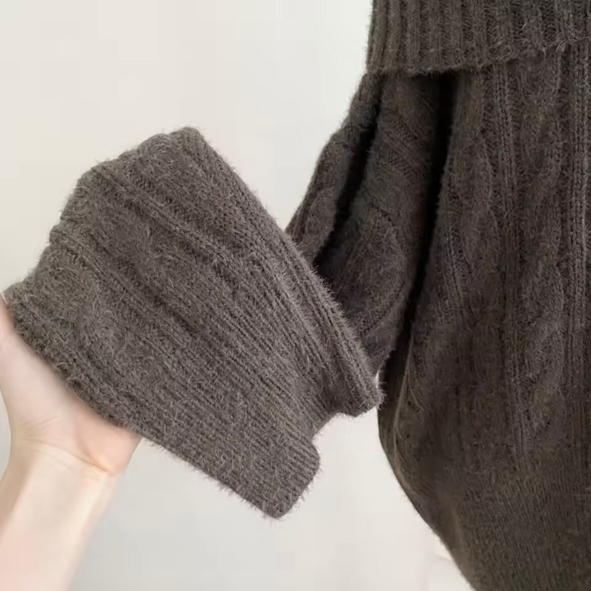soft touch big knit