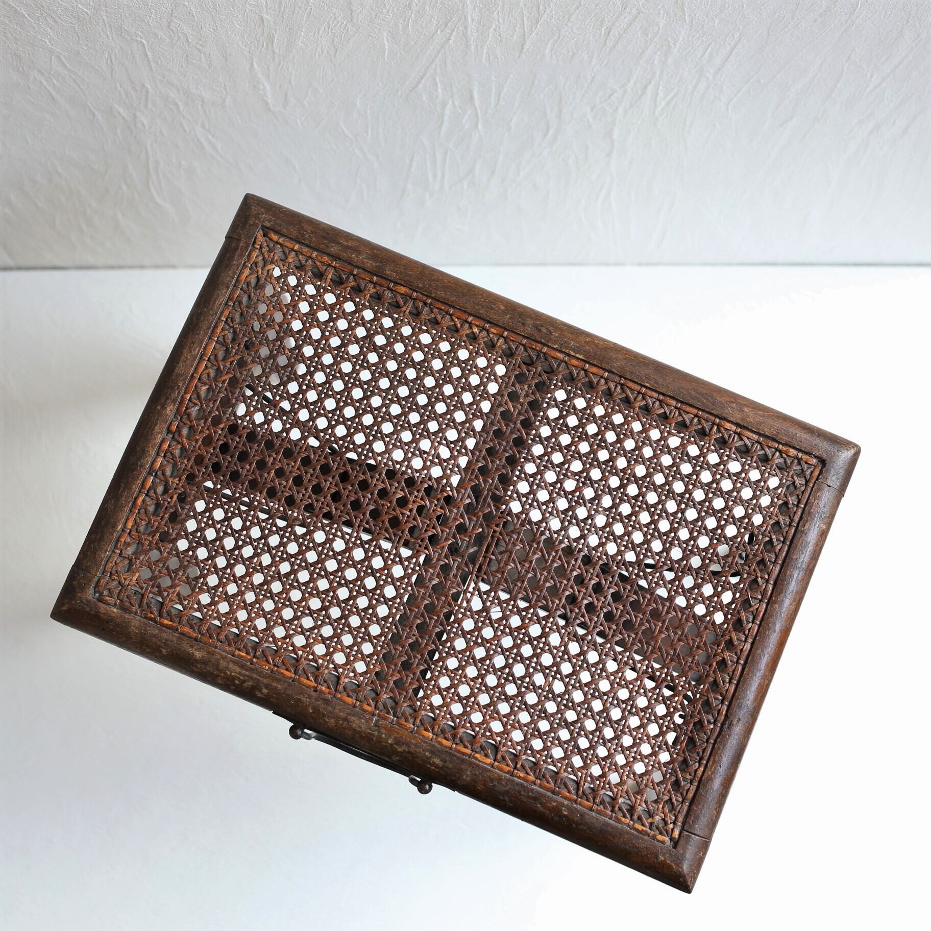 フランス アンティーク フォールディングスツール 折り畳み椅子 飾り台