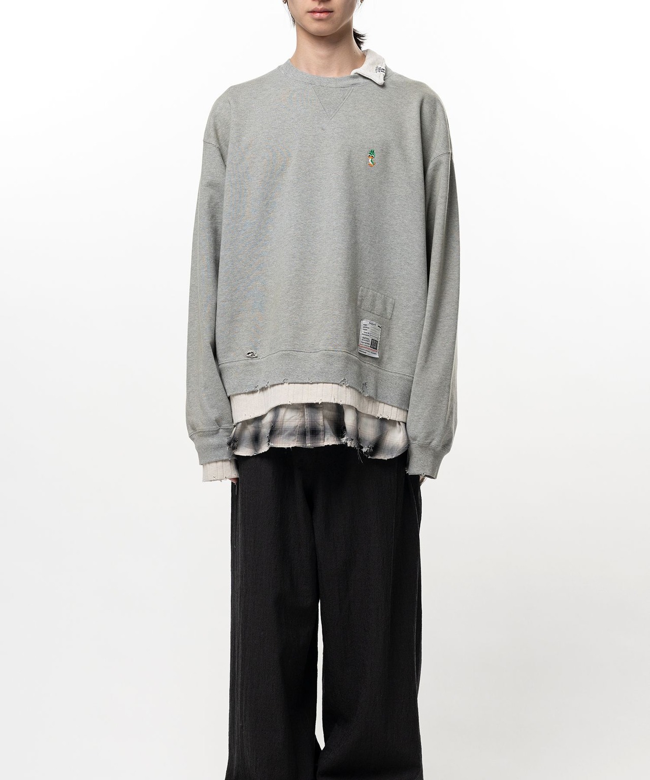 【26SS】Maison MIHARA YASUHIRO ミハラヤスヒロ / TRIPLE LAYERED PO - 1