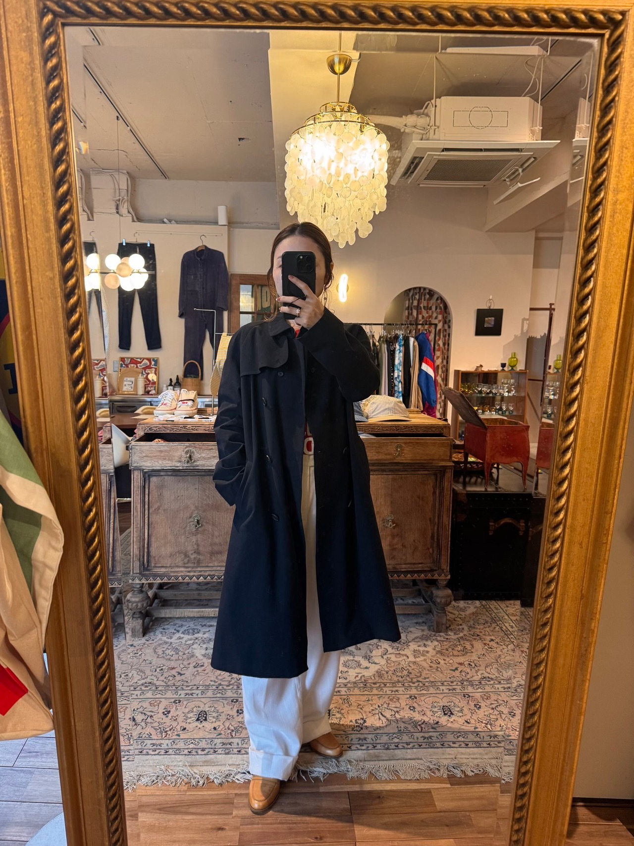 【最高級コレクションライン】BURBERRY PRORSUM ネイビートレンチコート